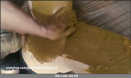 Extreme Scat Porn Site 1- antypoop_and_smearing_on_pussy_PART_1-2_with_KatiePoo