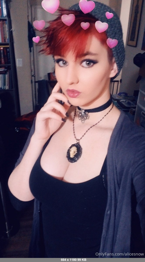 Alicesnow 05102025 - Alice ~ Your Big Titty Goth Girlfriend - Onlyfans SiteRip