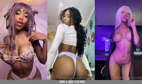 indigoofree / Indigo Sexy Ebony�� - Onlyfans SiteRip