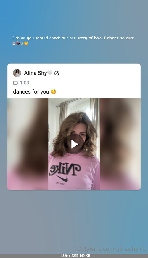 Alinashylife 01042026 - Alina Shy🤍 - Onlyfans SiteRip