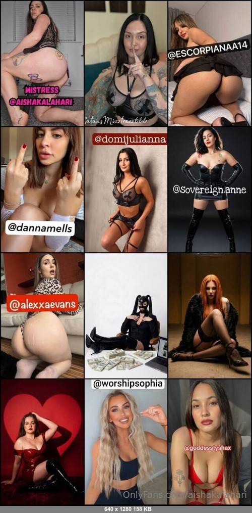 Aishakalahari 03042026 - 🟢MISTRESS AISHA - FEMDOM SEXTING QUEEN😈 - Onlyfans SiteRip