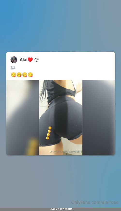 Alairose 05042026 - Alai♥️ - Onlyfans SiteRip
