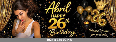 Abrilcarolina 23042026 - 🎁BIRTHDAY MONTH🎂👠 - Onlyfans SiteRip
