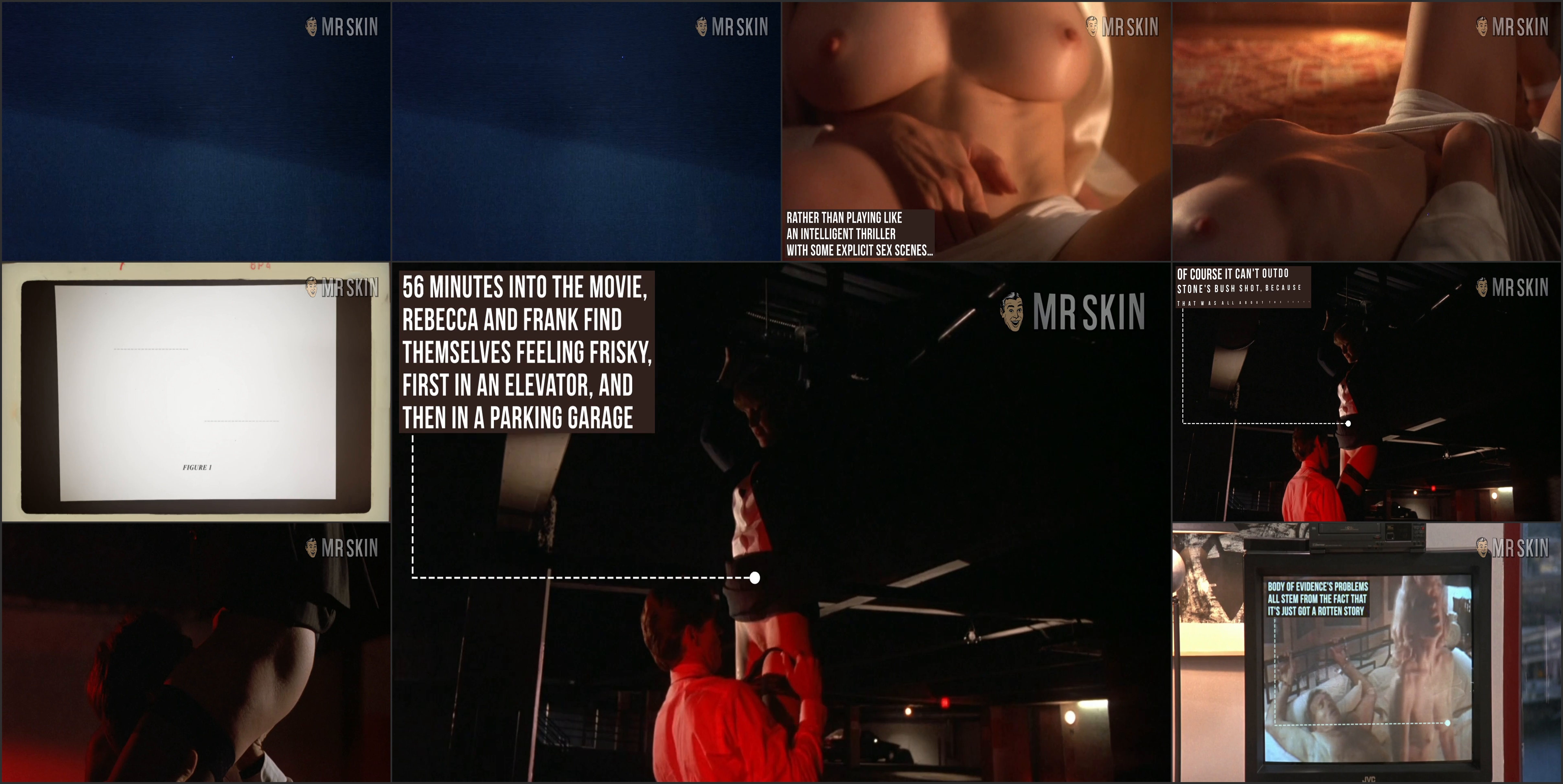 Body of evidence elevator scene